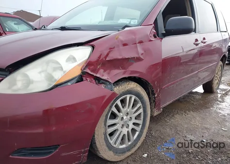 2008 Toyota Sienna Le из США, поврежденный, VIN 5TDBK23C28S012924